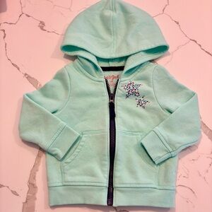 12m girls zip up hoodie